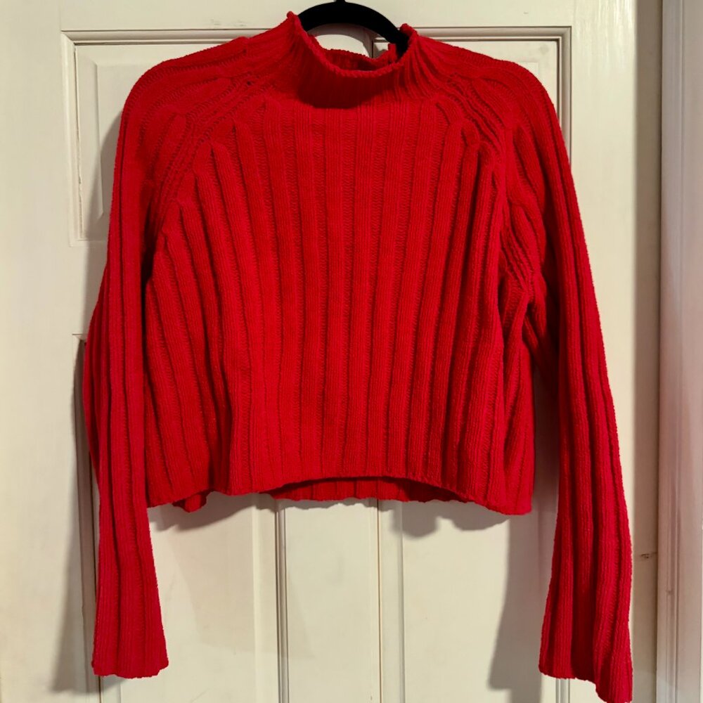 AE Snowsoft Mock Neck Sweater